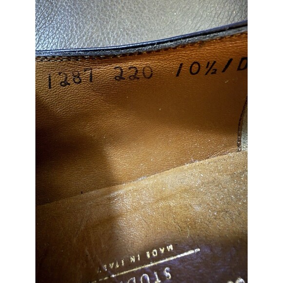 Salvatore Ferragamo Men’s Loafers Monk Strap Dress Shoes 10.5 D Black Italy EUC - Picture 16 of 16